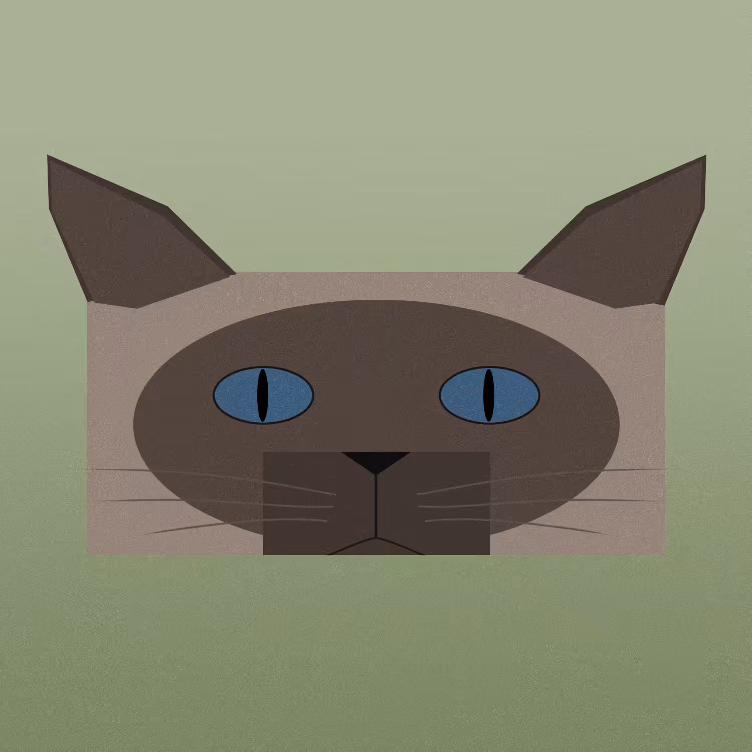 kitty #5 - siamese