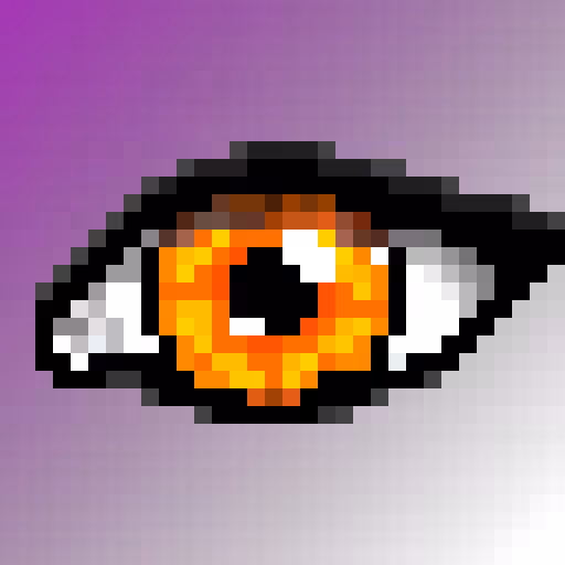 Pixel Amber Eye