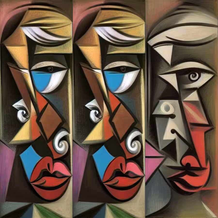 Cubism Faces #2