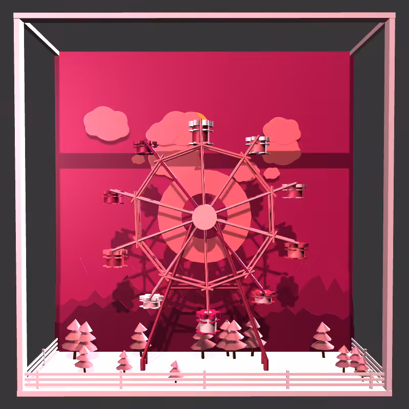 “Uncle Run” Fun Park: Ferris Wheel #19