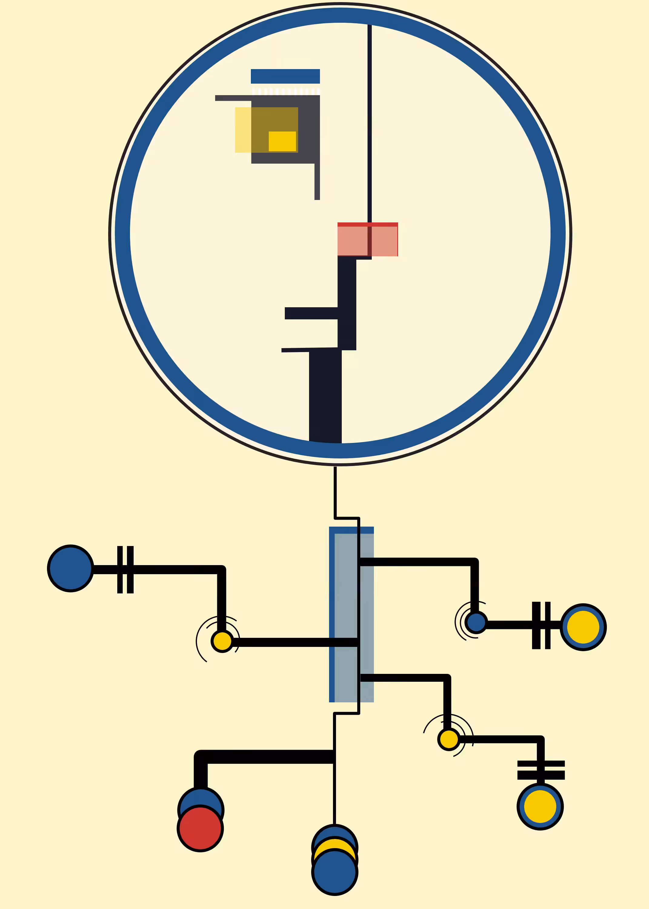 Bauhaus Faces: #042 - Limb Extension 