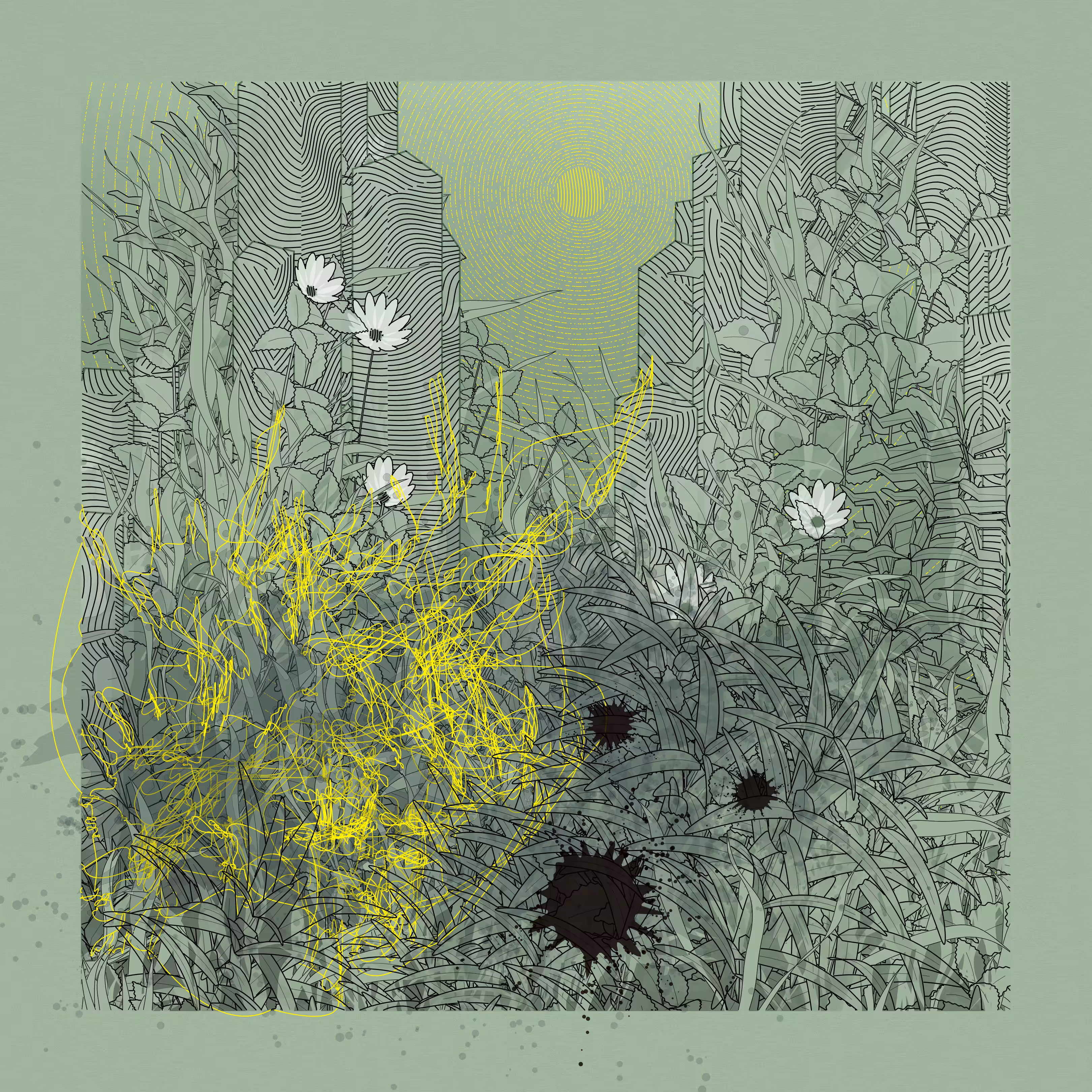 Landscape with Carbon Capture #1110