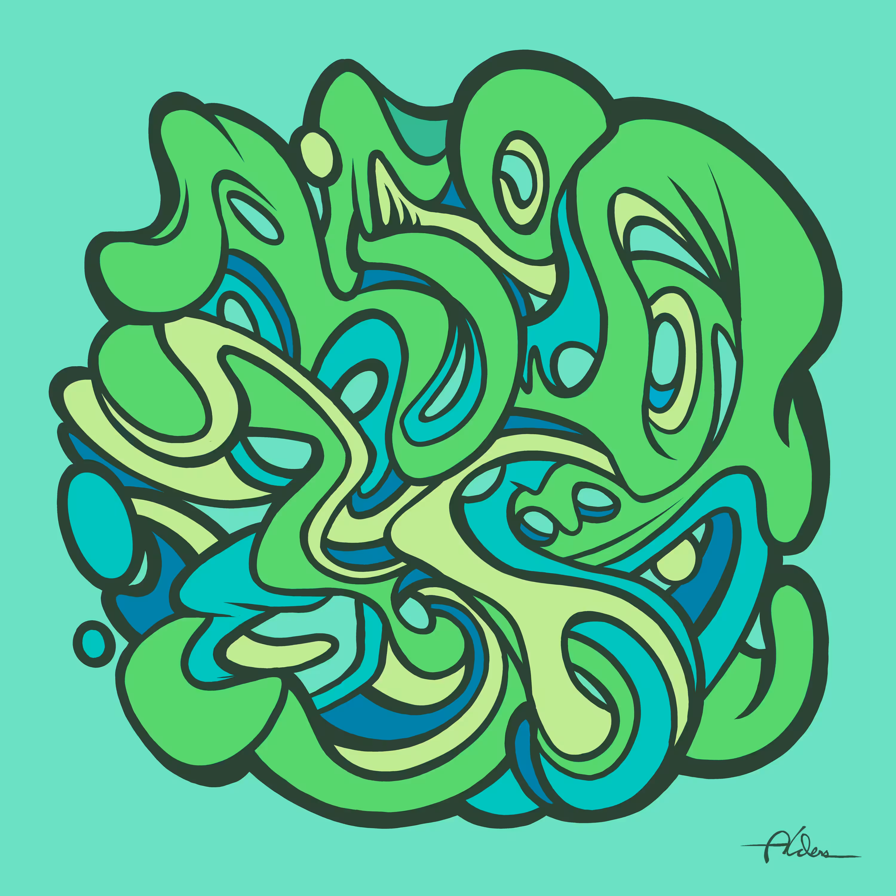 Hydroglyphics # 30