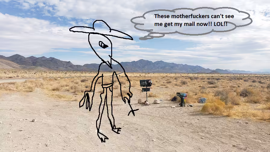 Can't see me now Motherfucks