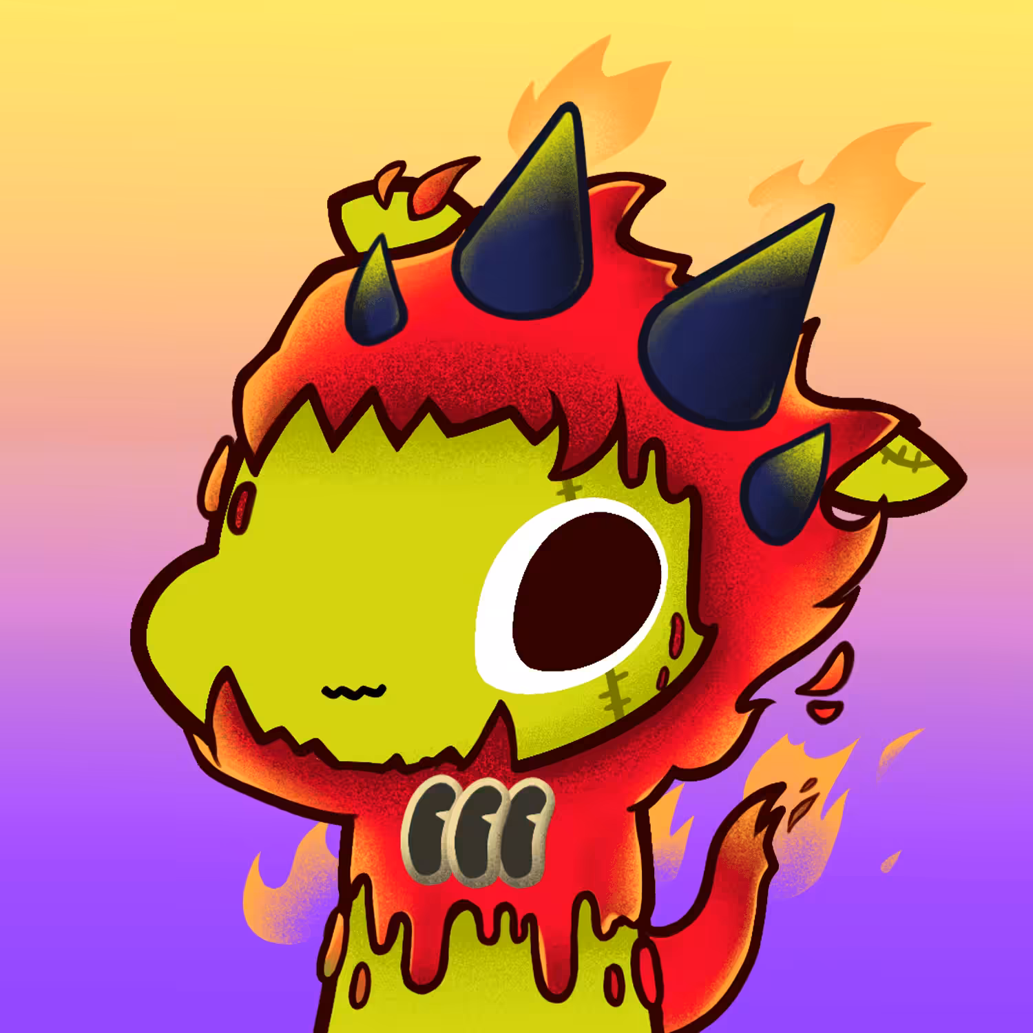 #210-666 Friday the 13th x Don't tell anyone I'm human.