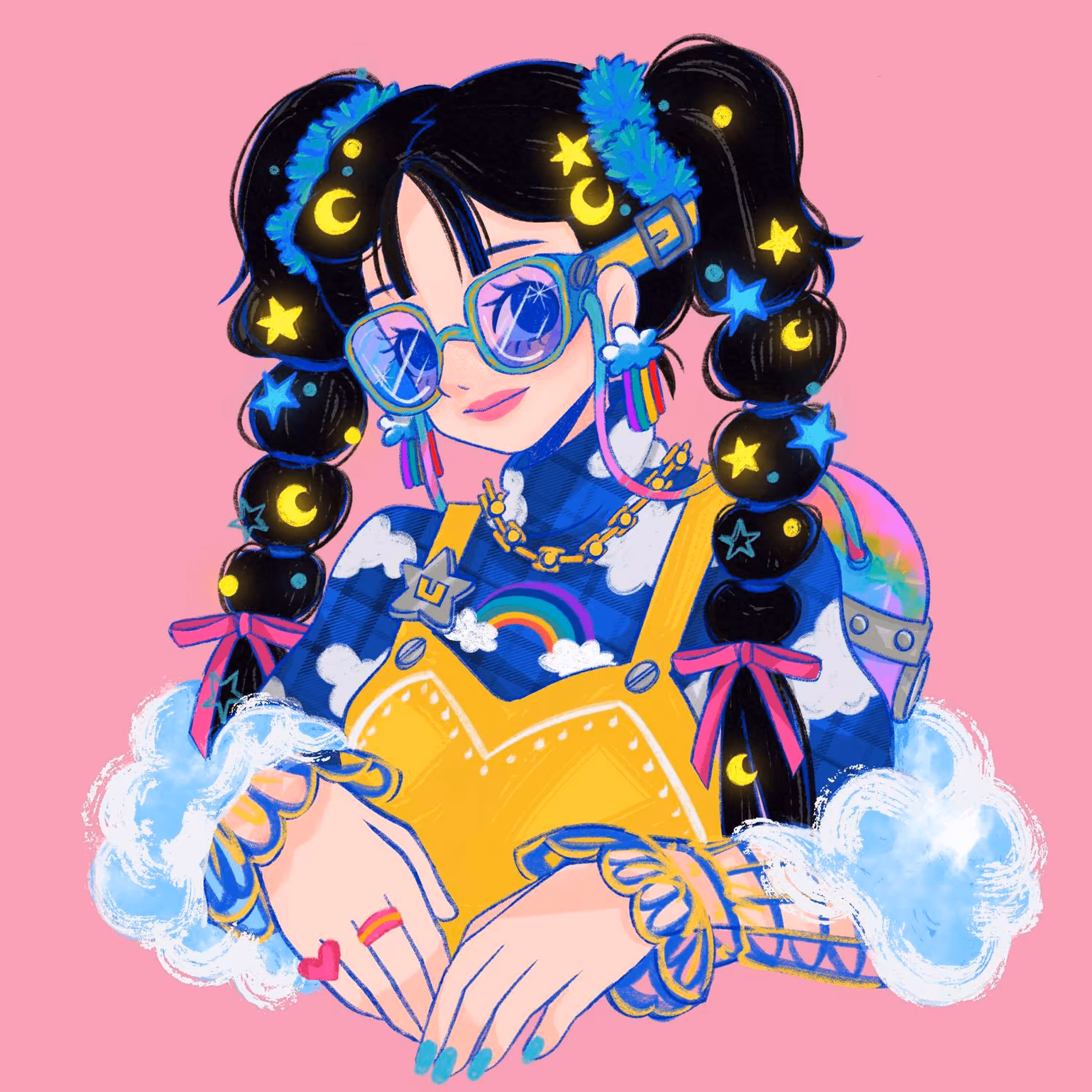 [ HER_STEAMPUNK X A black hair girl ] Lapis-059