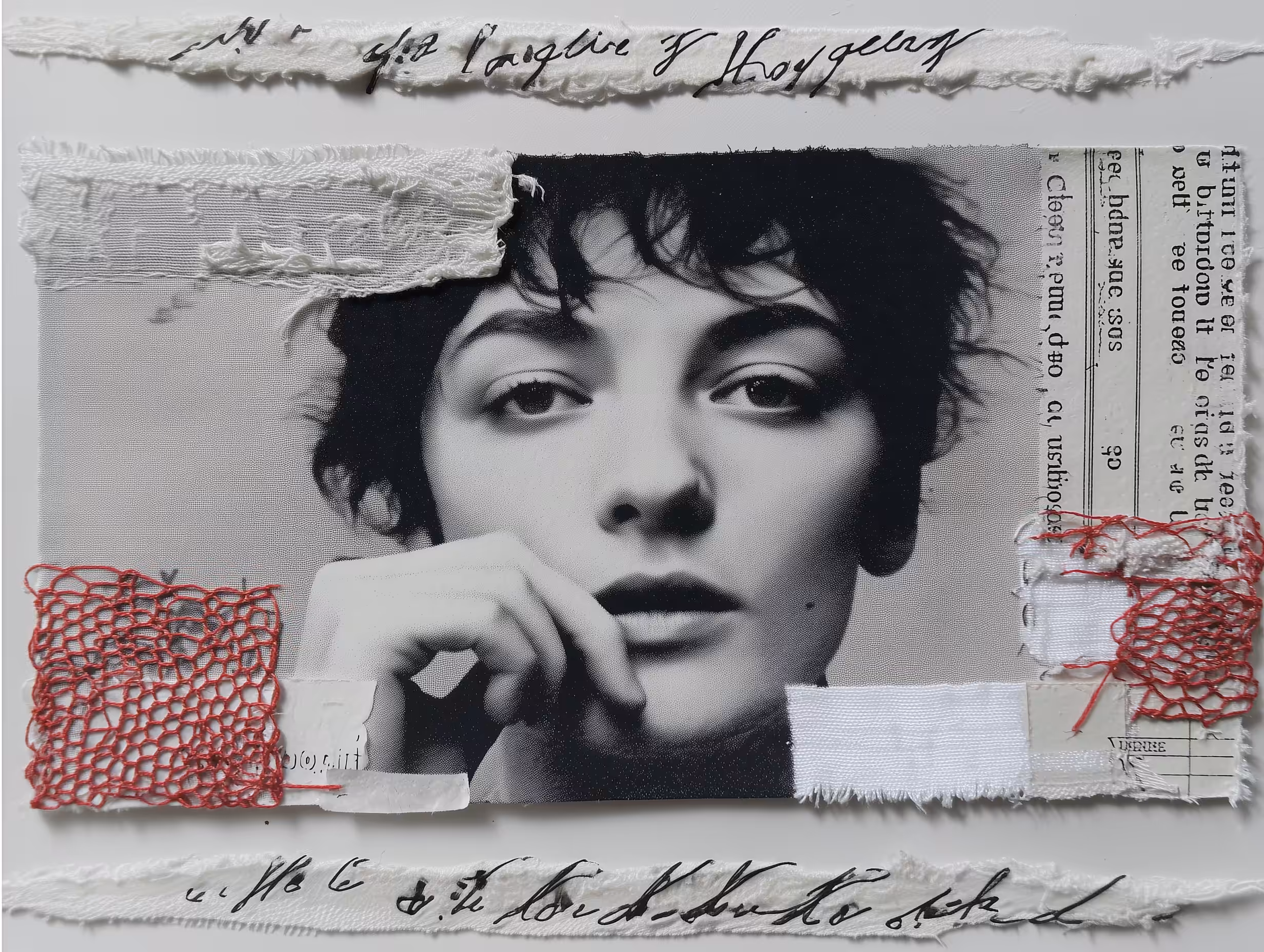 Embroidered AI Photography