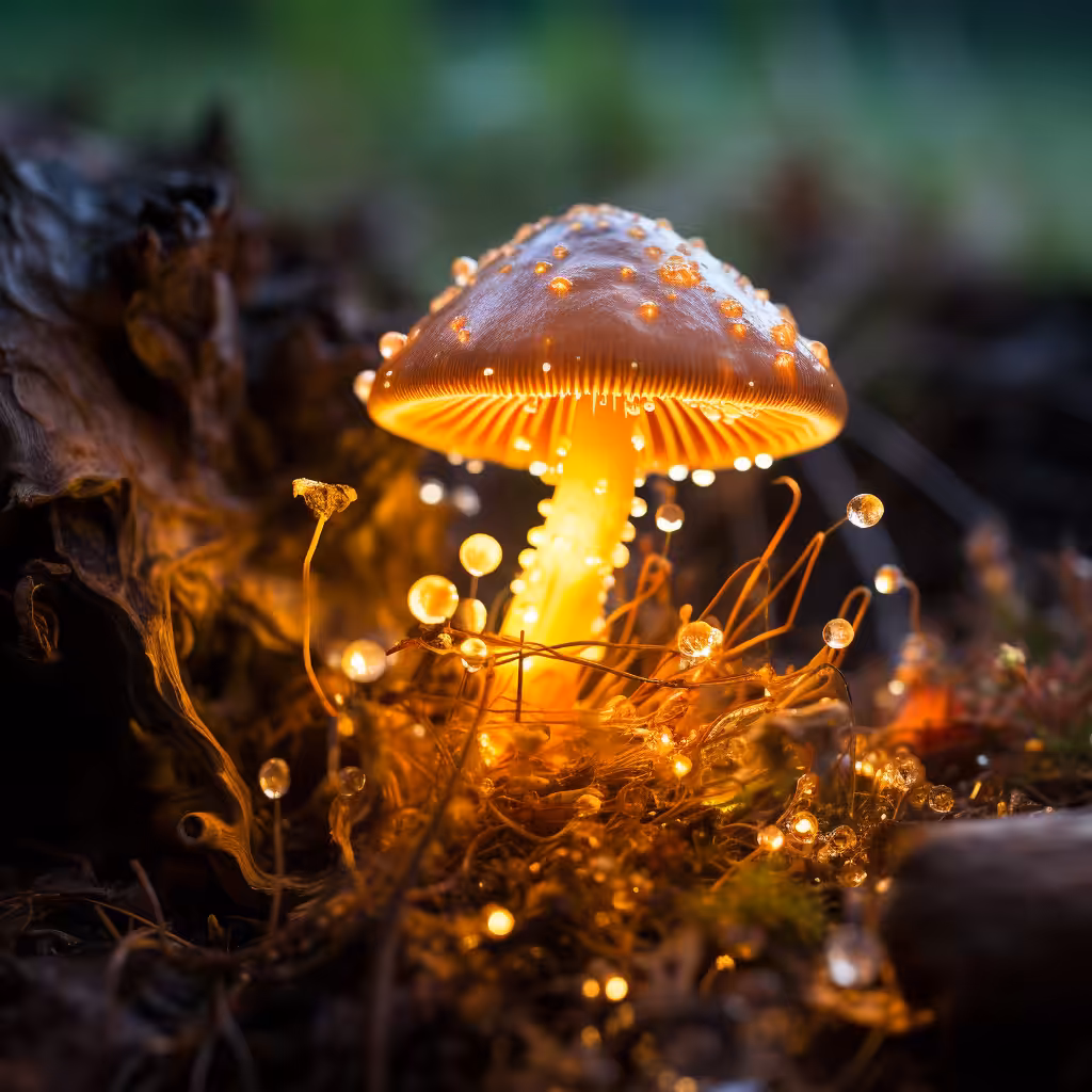 Mushrooms at Midnight: Golden Teacher 1