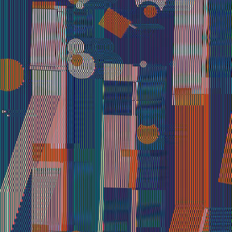 Technicolor Winter (after dead flowers) #69