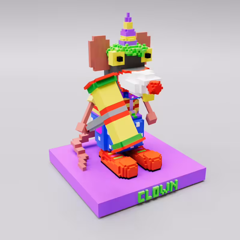 Rodeo posts: Punk Rat Next Generation 015 Clown