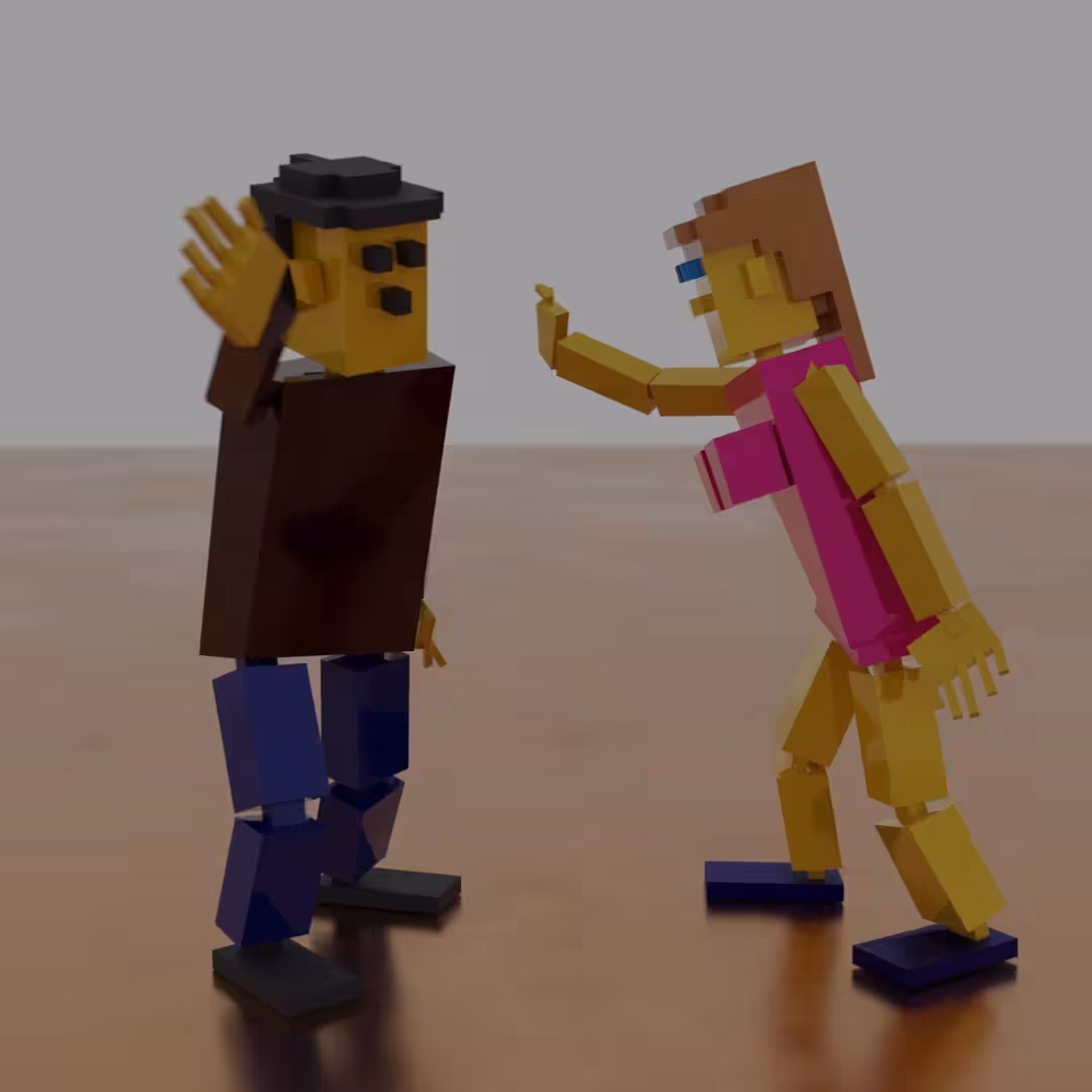 Voxel Dancer 0012