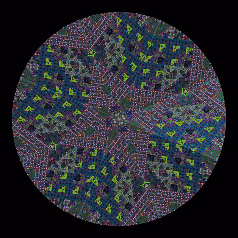 Binary kaleidoscope #132