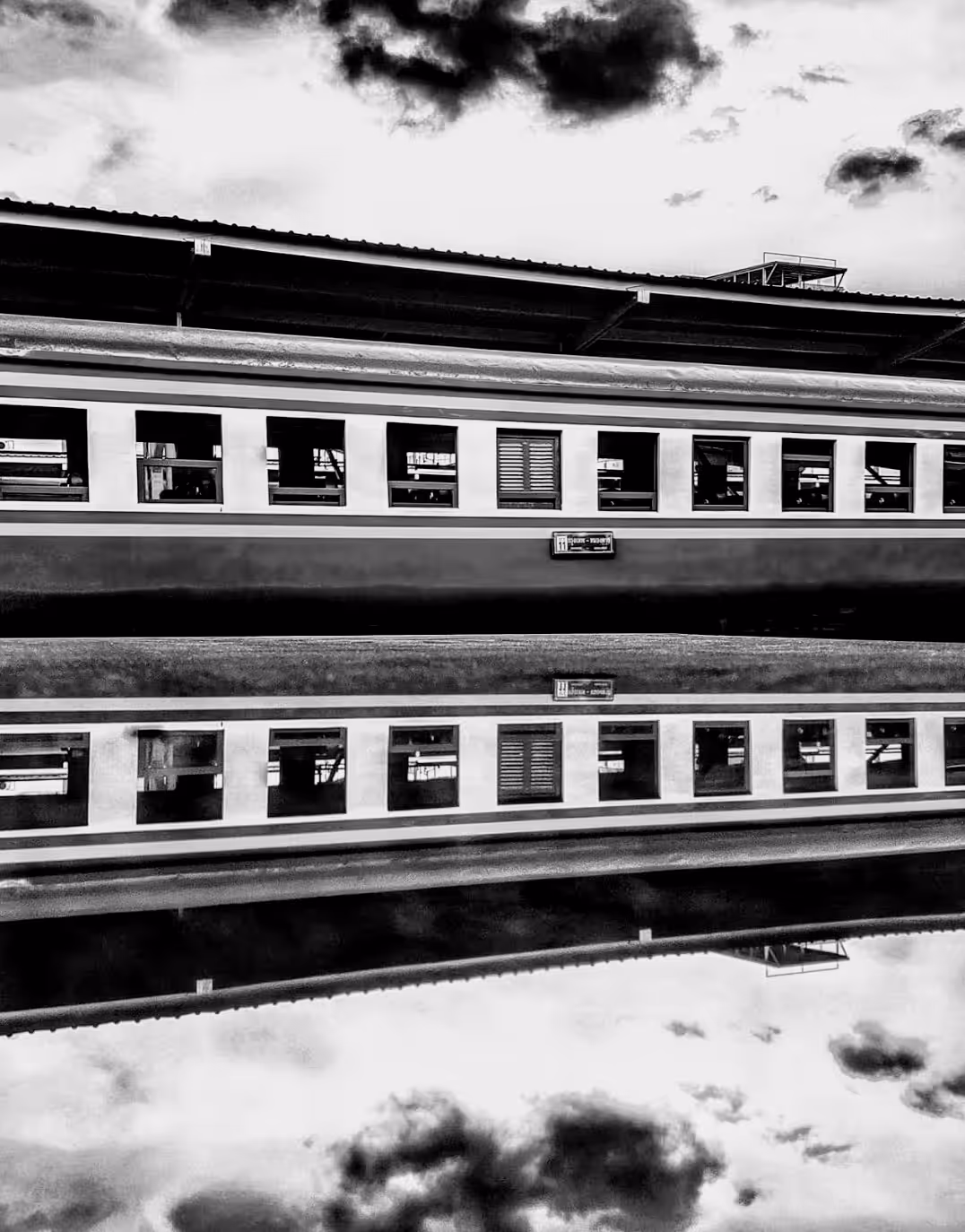 Train reflections #13