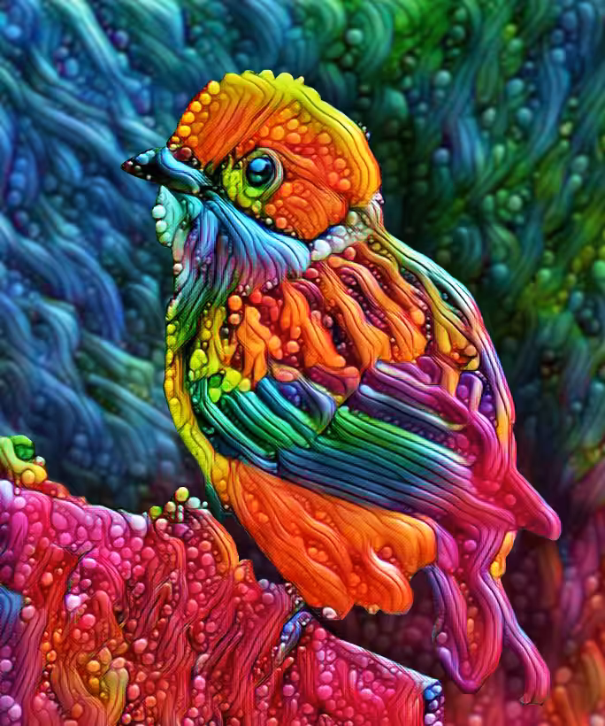 #1 (Canary)The Rainbow birds