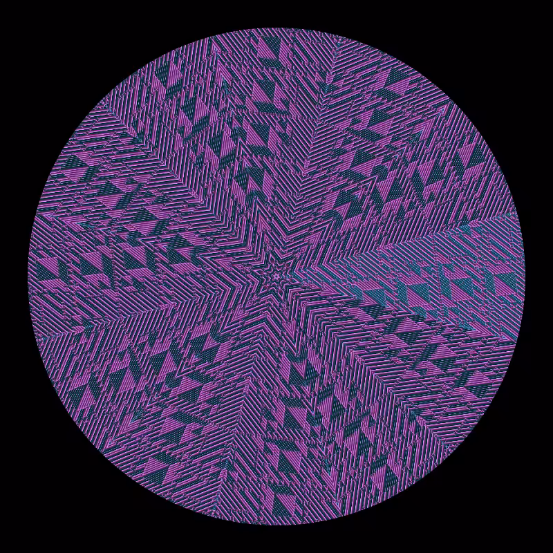 Binary kaleidoscope #163