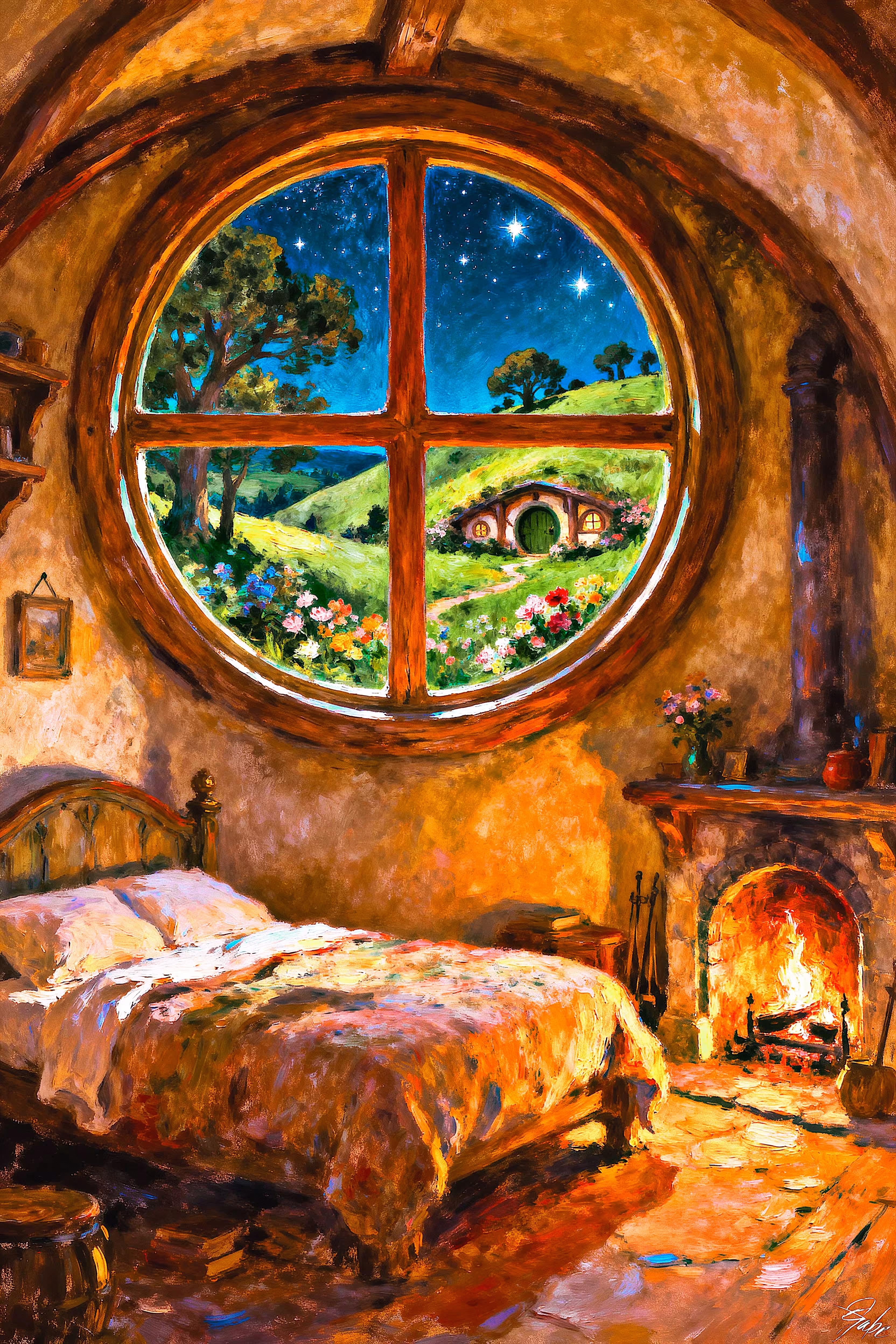 "Inside Bag End" #005
