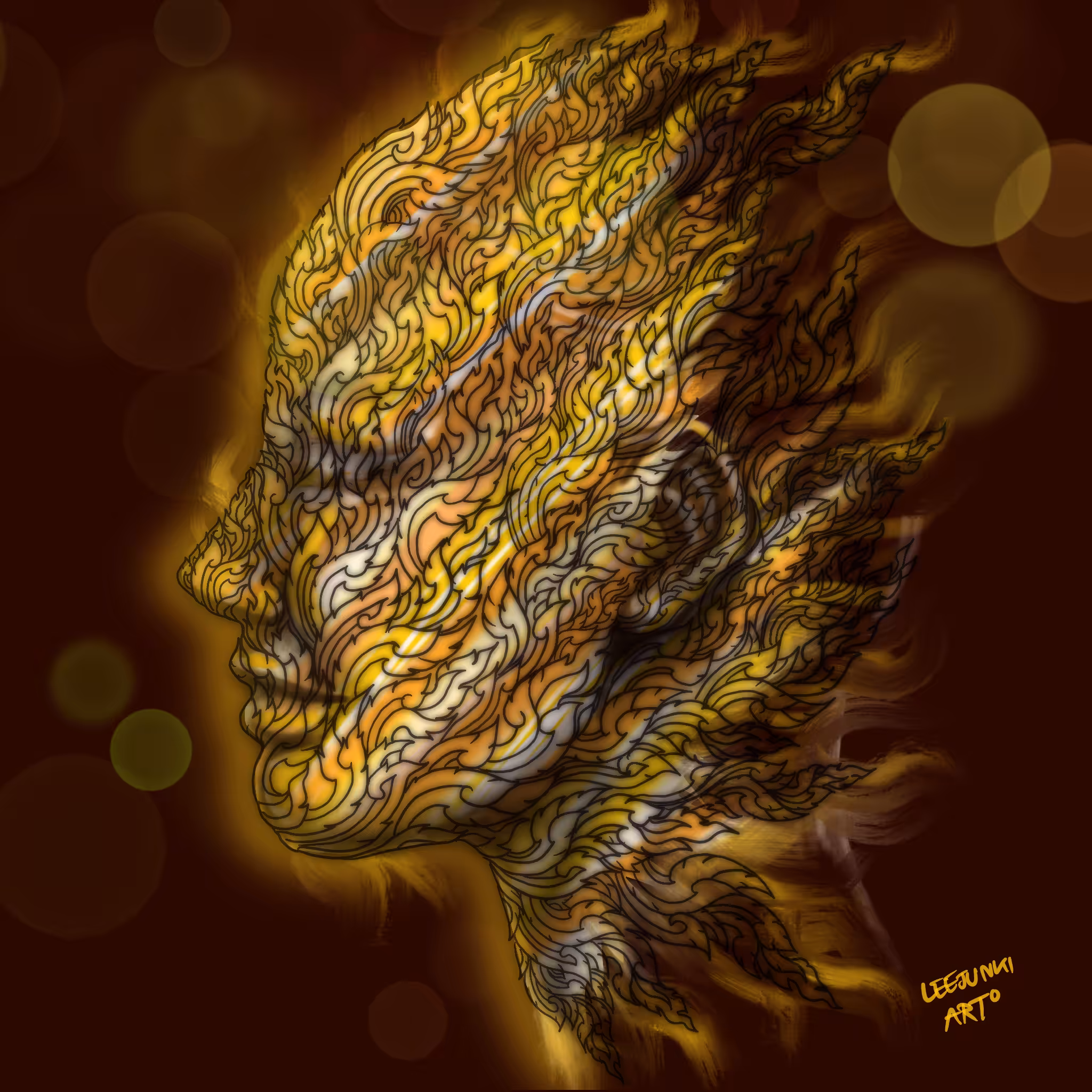 On fire Lai Thai 001