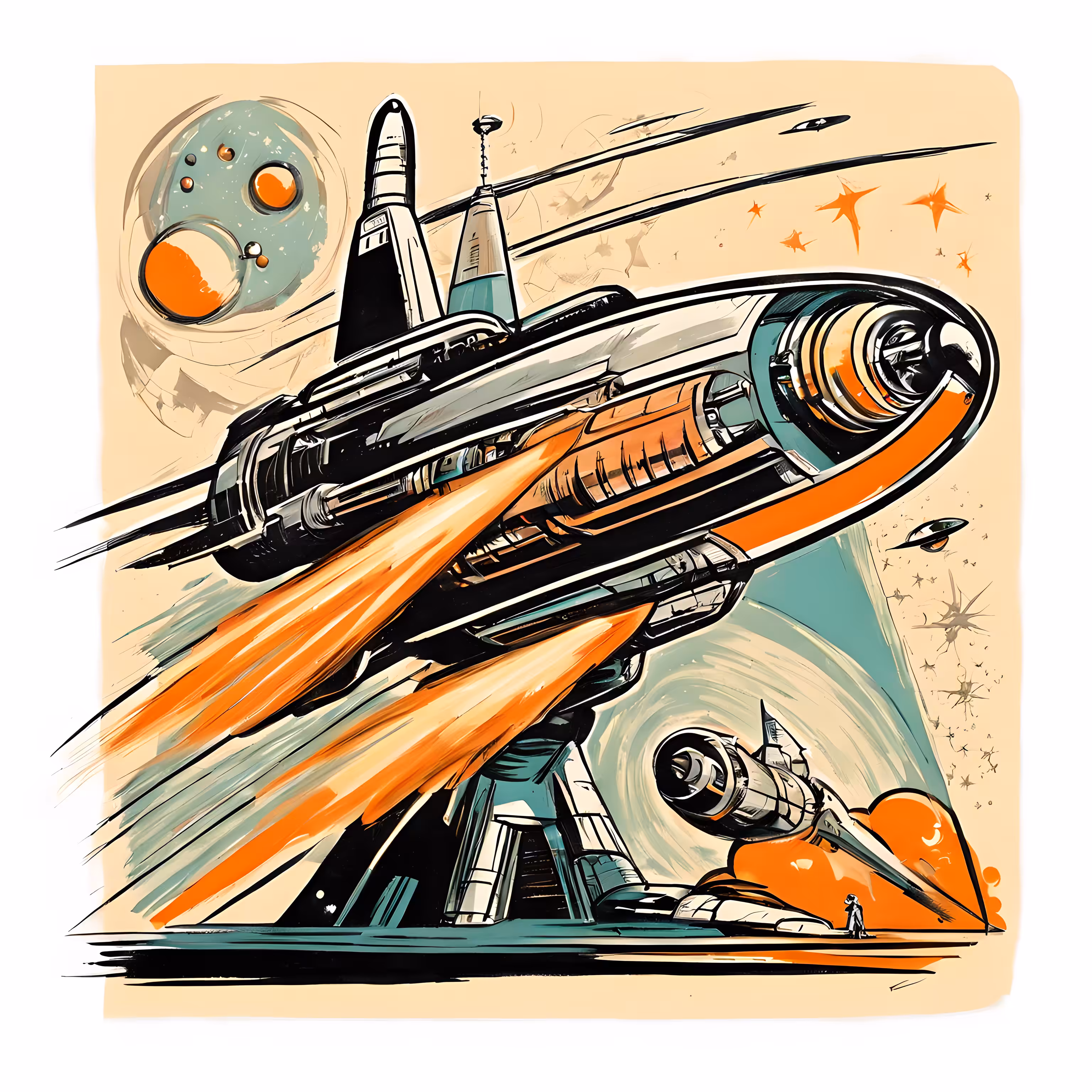 Wish You Were Here: Retro Rockets #17