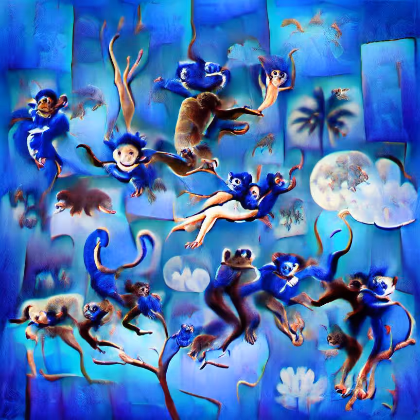 Happy Monkeys Leap