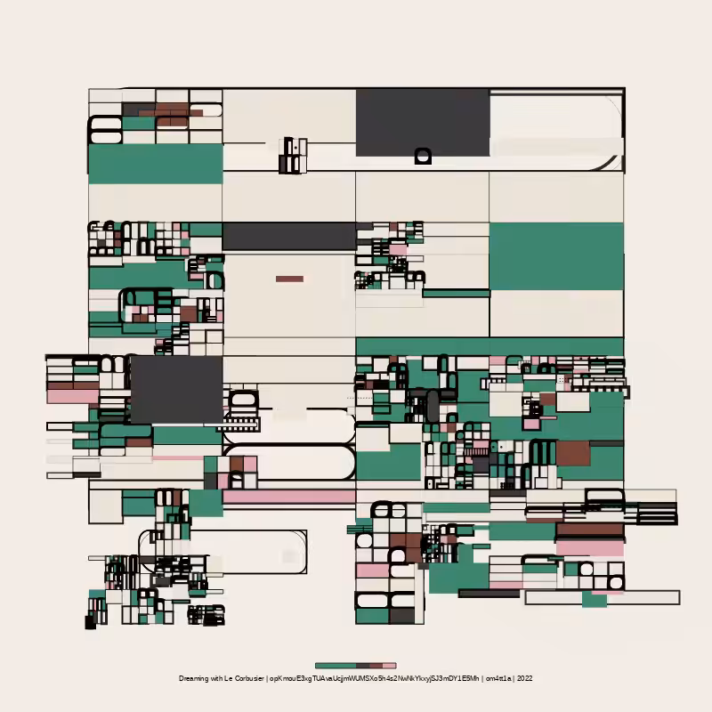 Dreaming with Le Corbusier #100