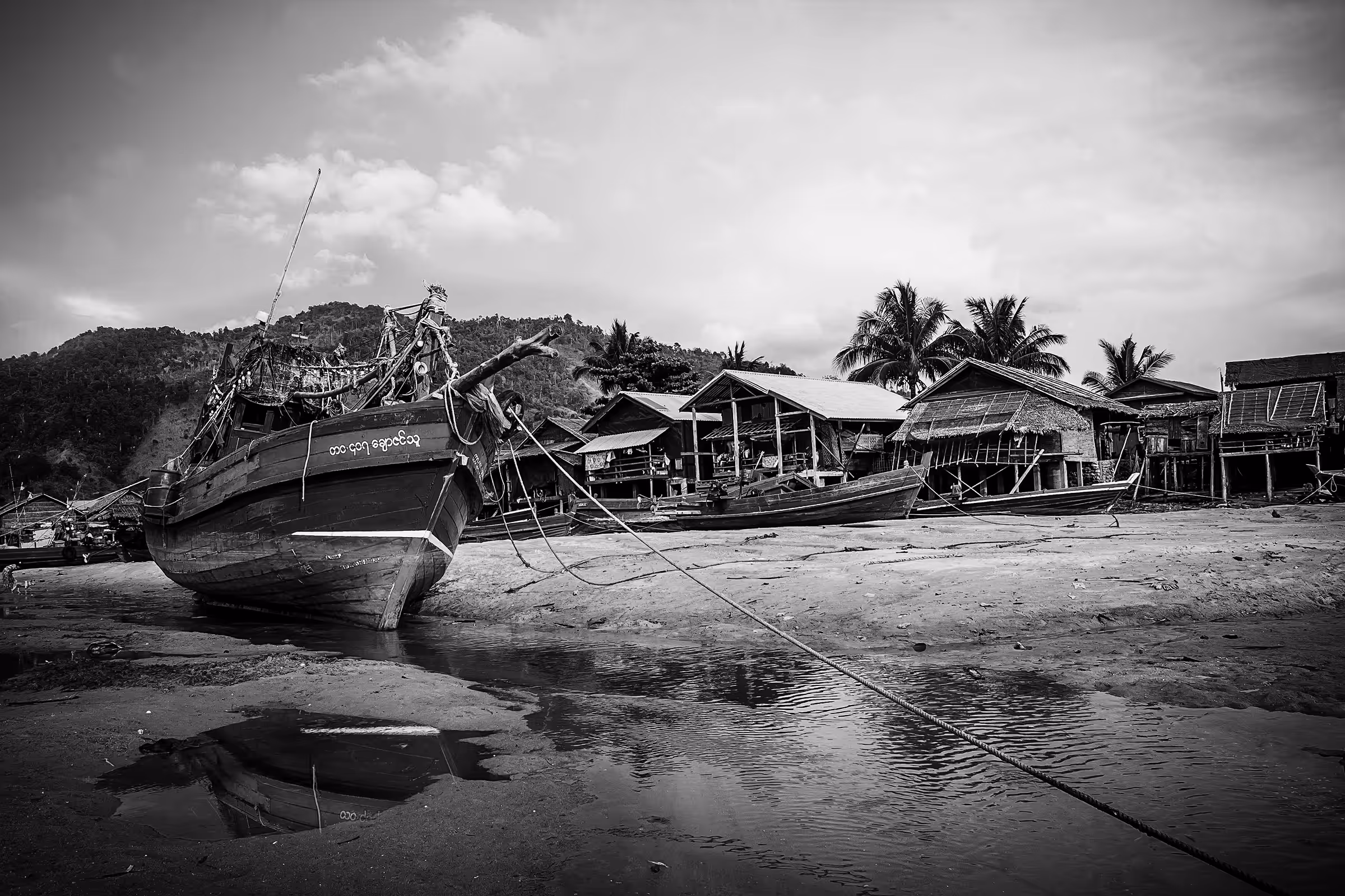 poor fishing village