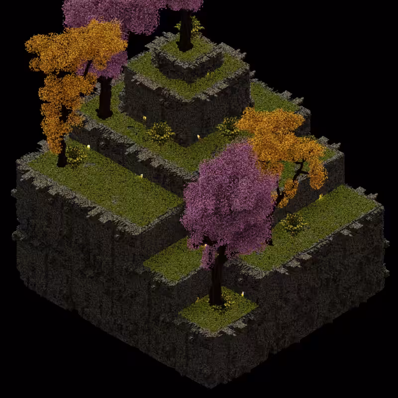 Voxel Temple #33