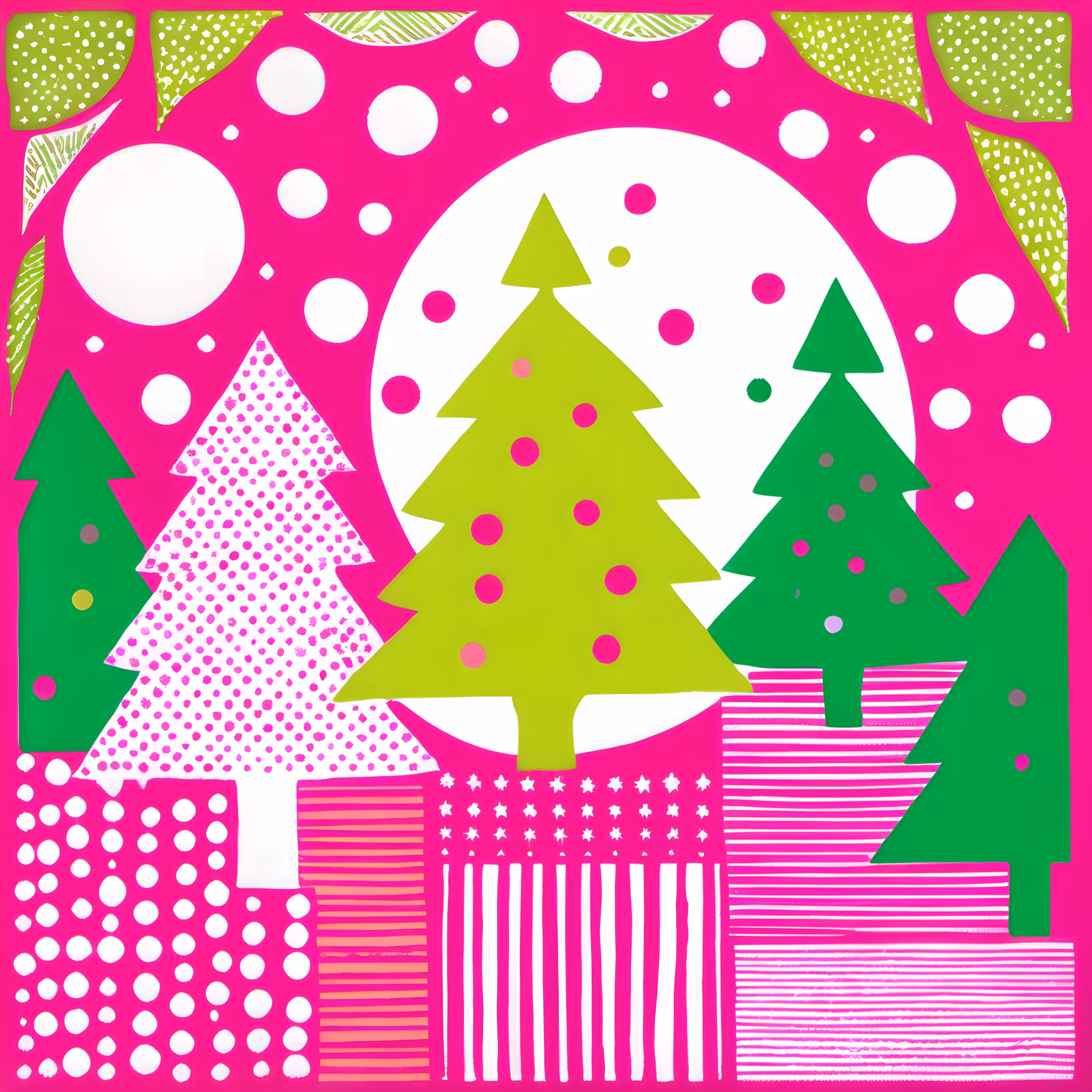 Riso Festive Trees #20