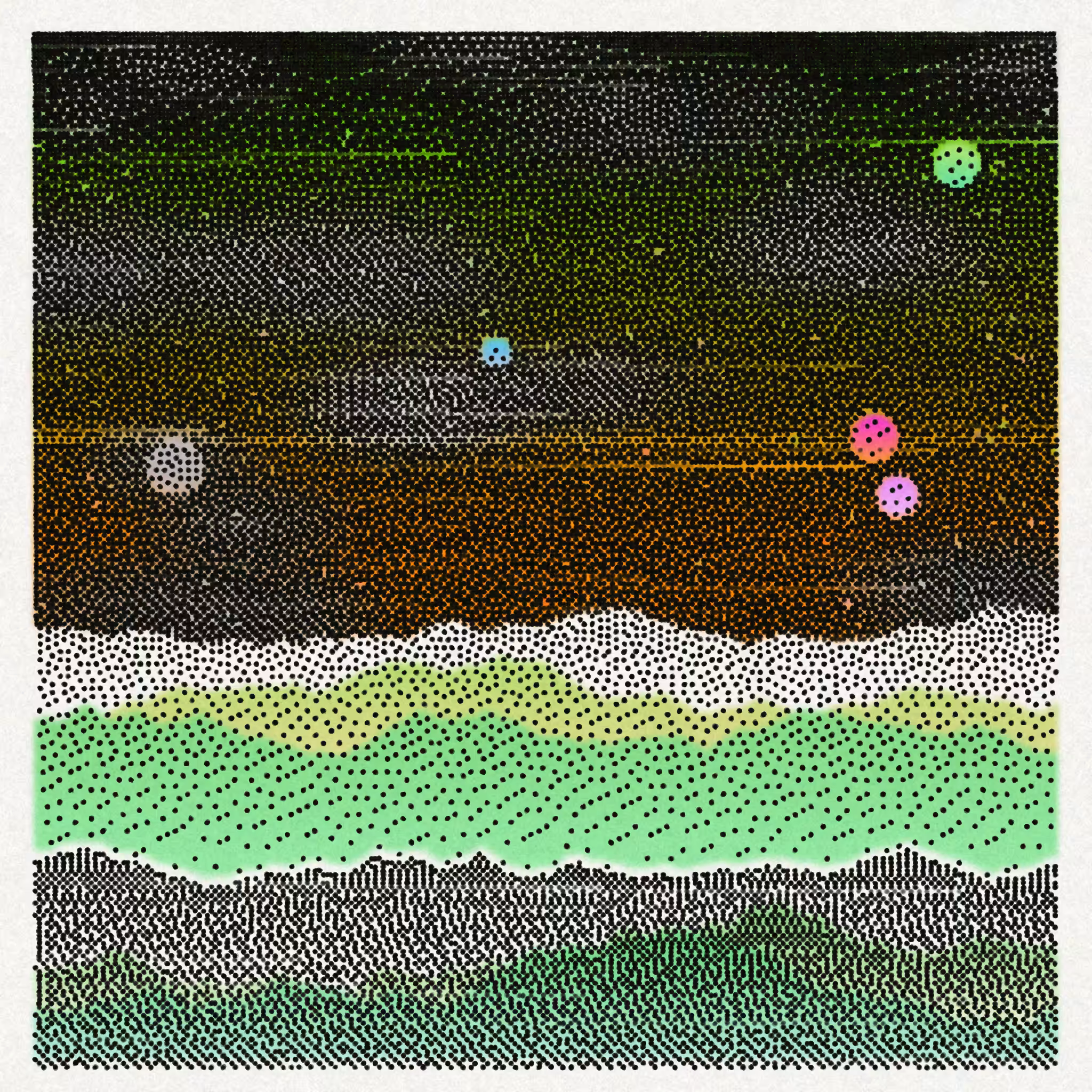 Dithered Branches #163