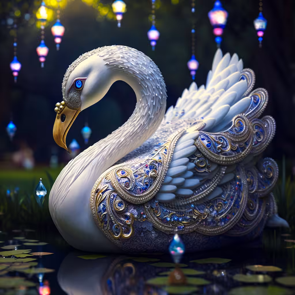 Majestic #09: swan