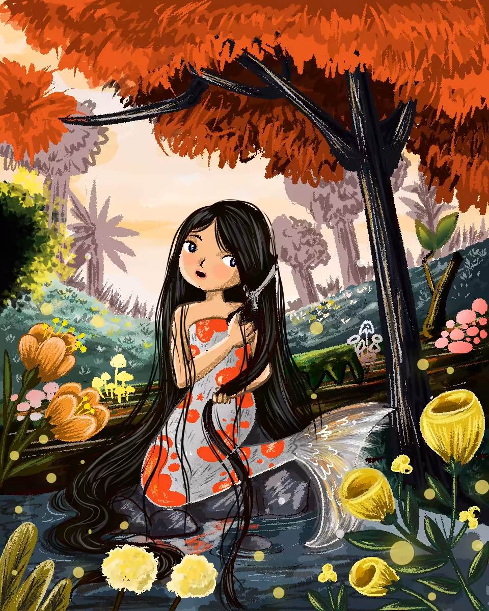 Mermaid in Summer