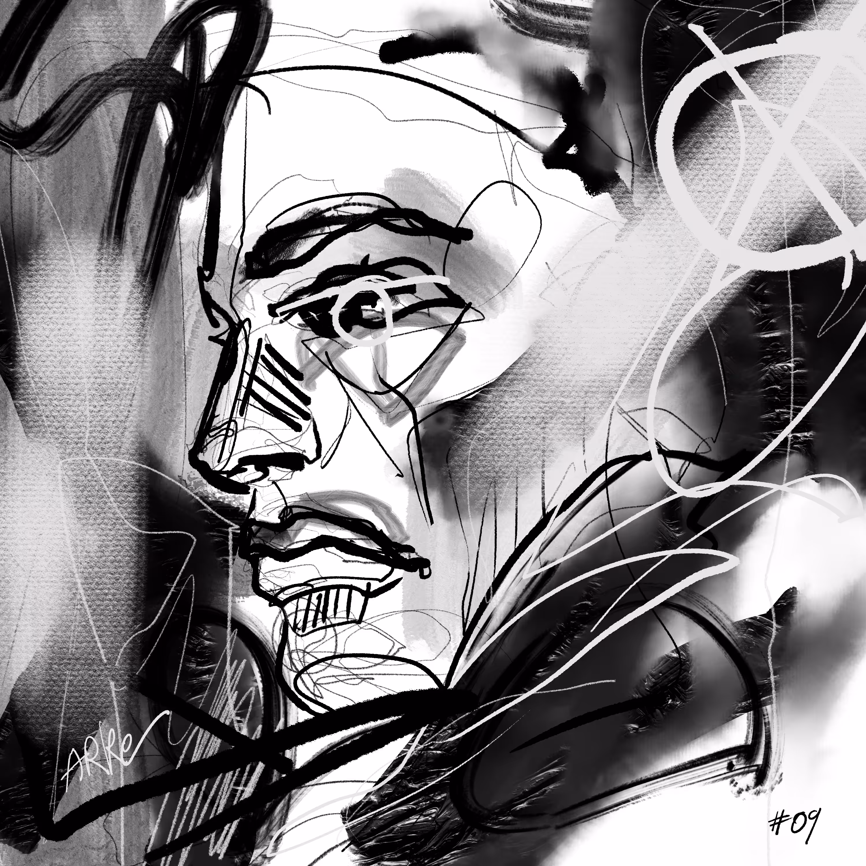 Arke - Lines Portrait #09