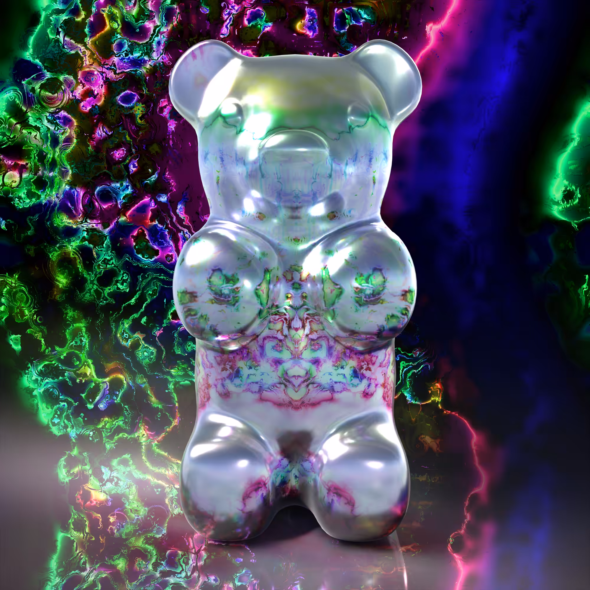 LSD Gummy Bear PFP HEN Edition #04