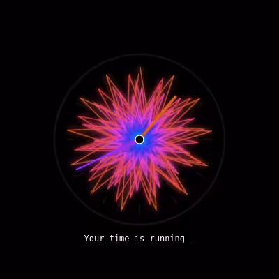 Your Time Is Running Out... #1