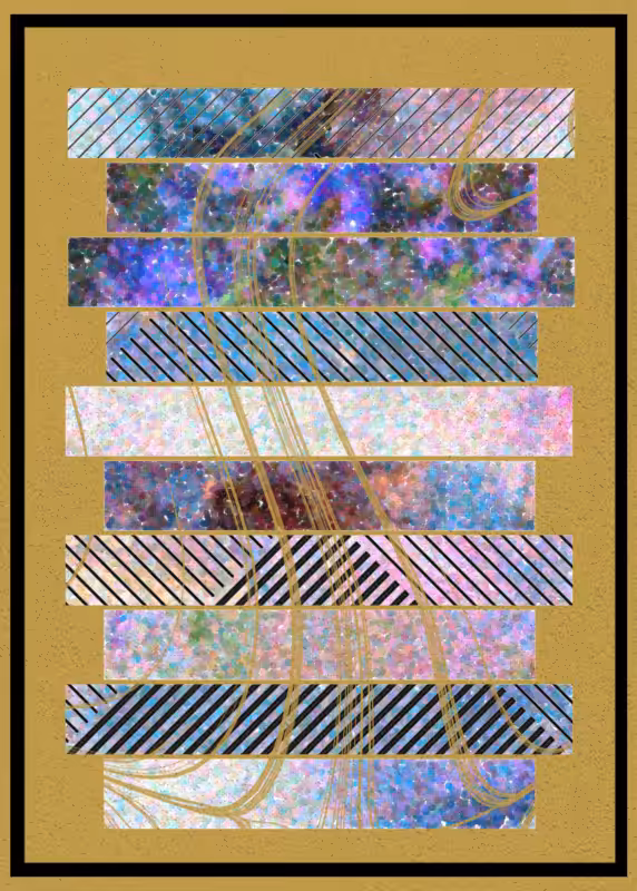 pointillism in lines  #11