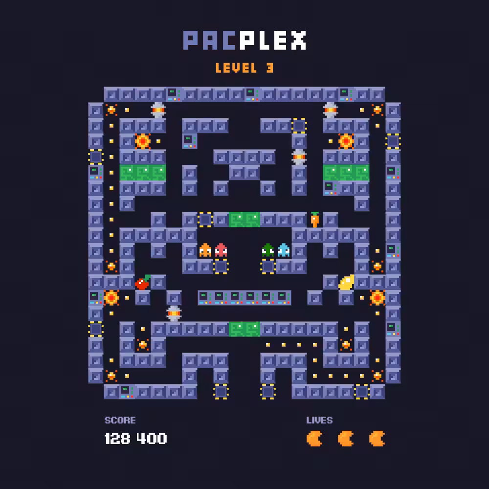 PacPlex Game Level
