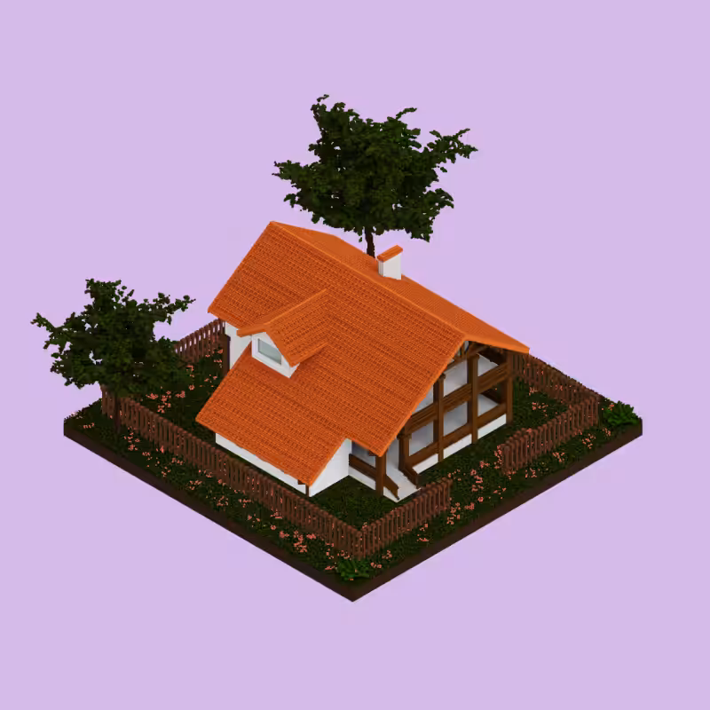 Pastel cottages #21