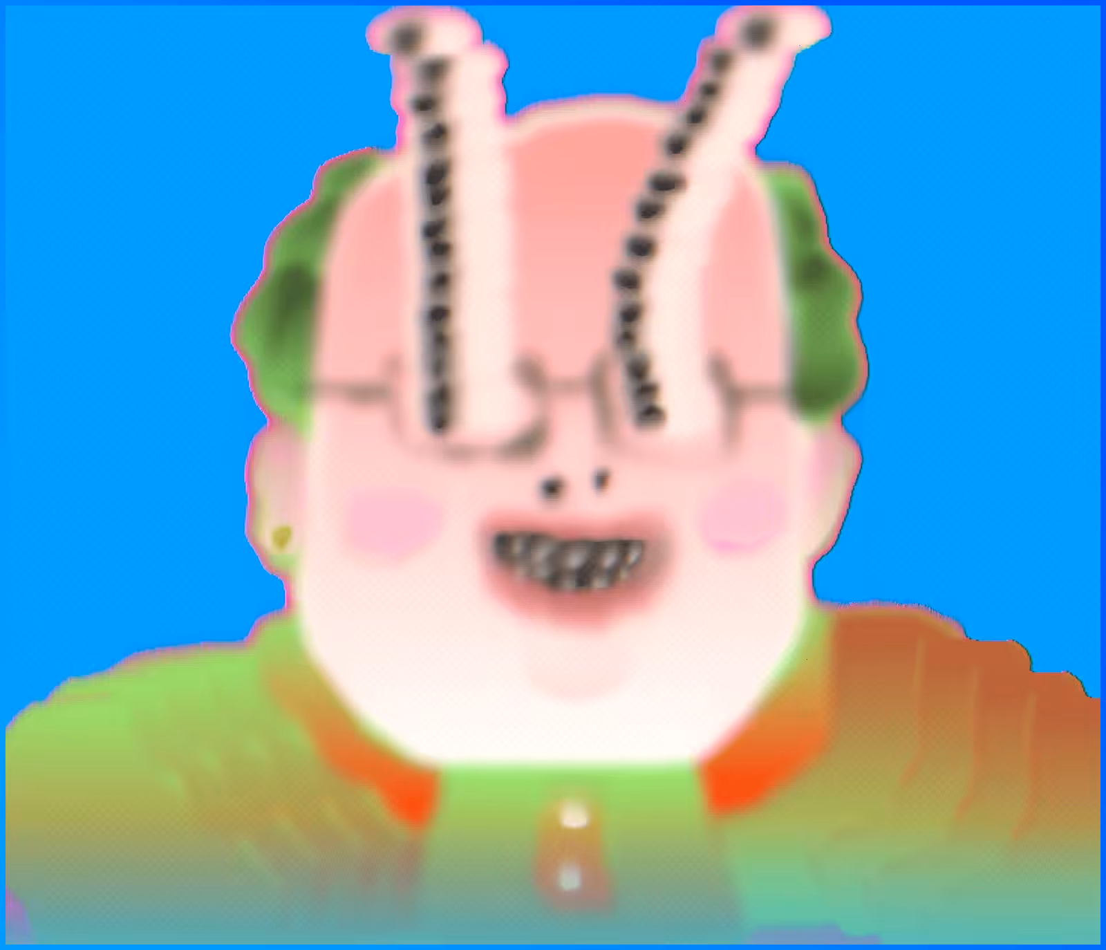 Portrait of waffle