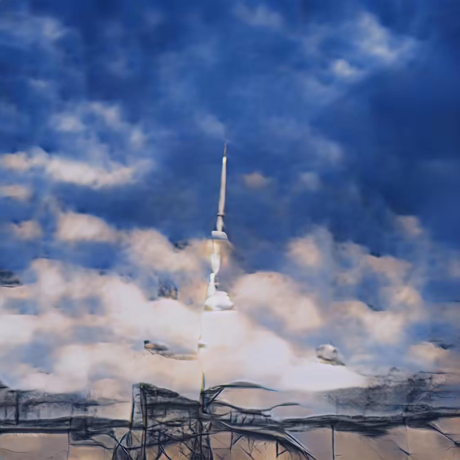 Rocket The Blue Sky