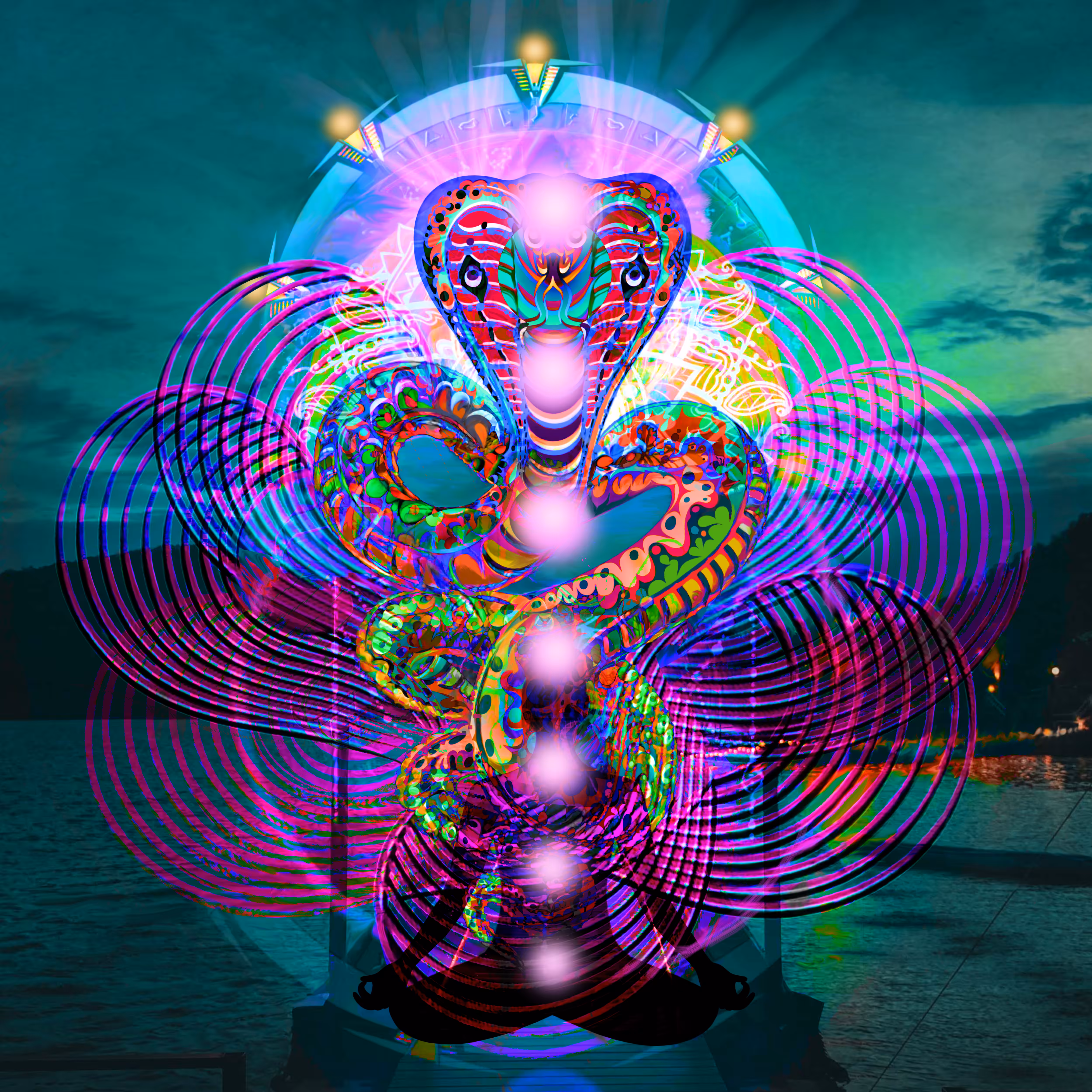  Kundalini Art #6 The Serpent’s Portal