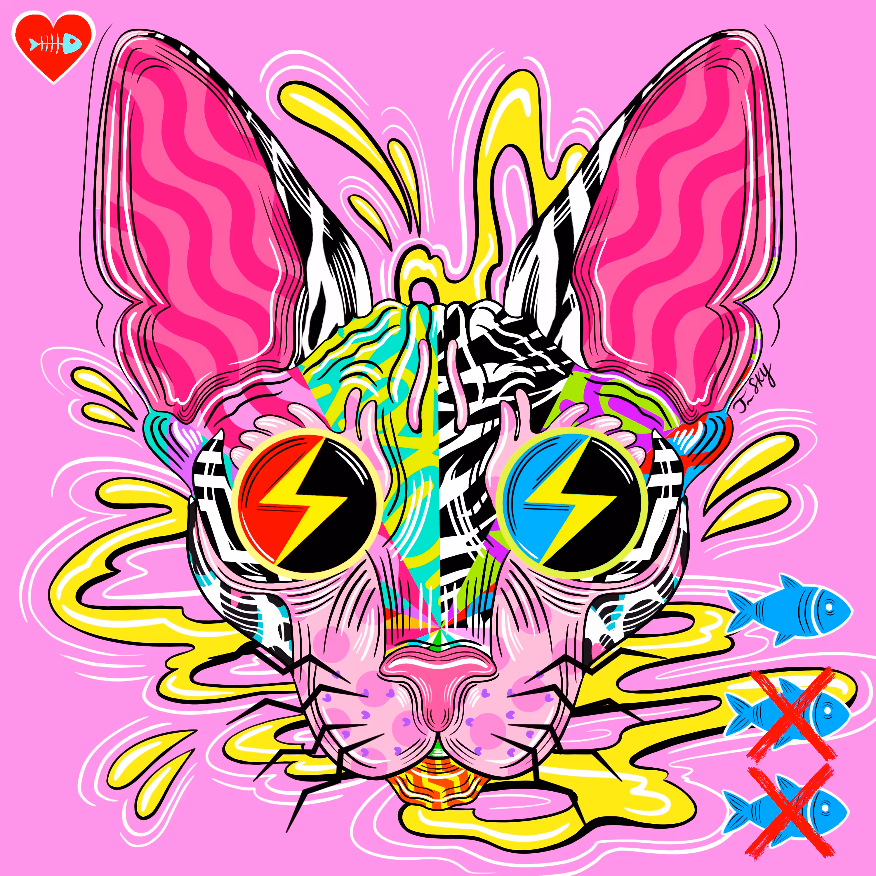 CRYPTOCAT BY J_SKY