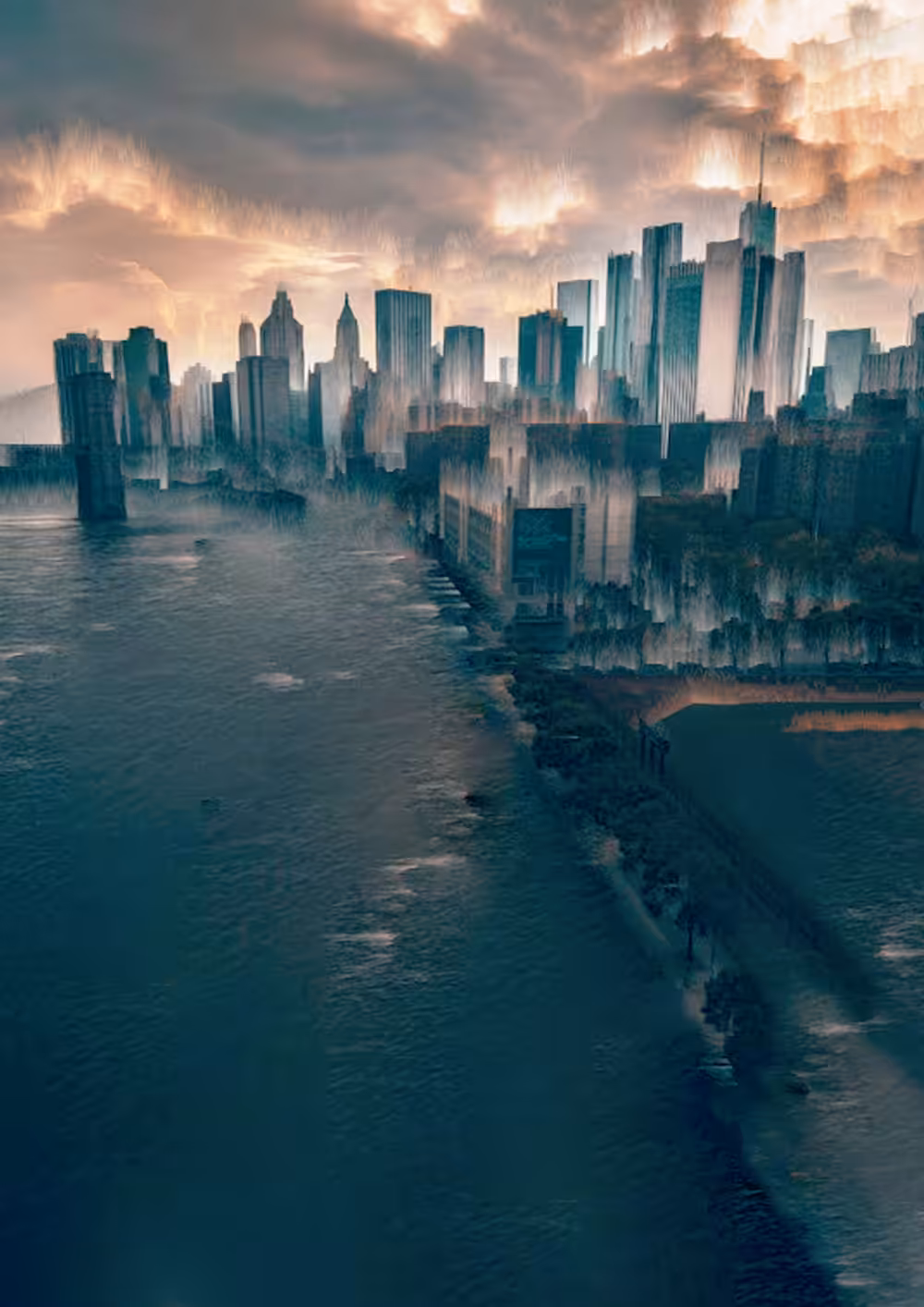 Water Over Manhattan #2