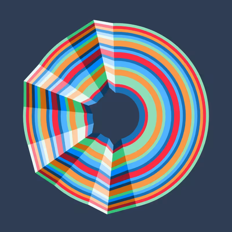 Folded Circle #40