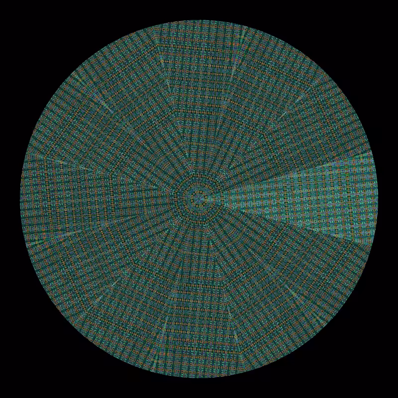Binary kaleidoscope #79