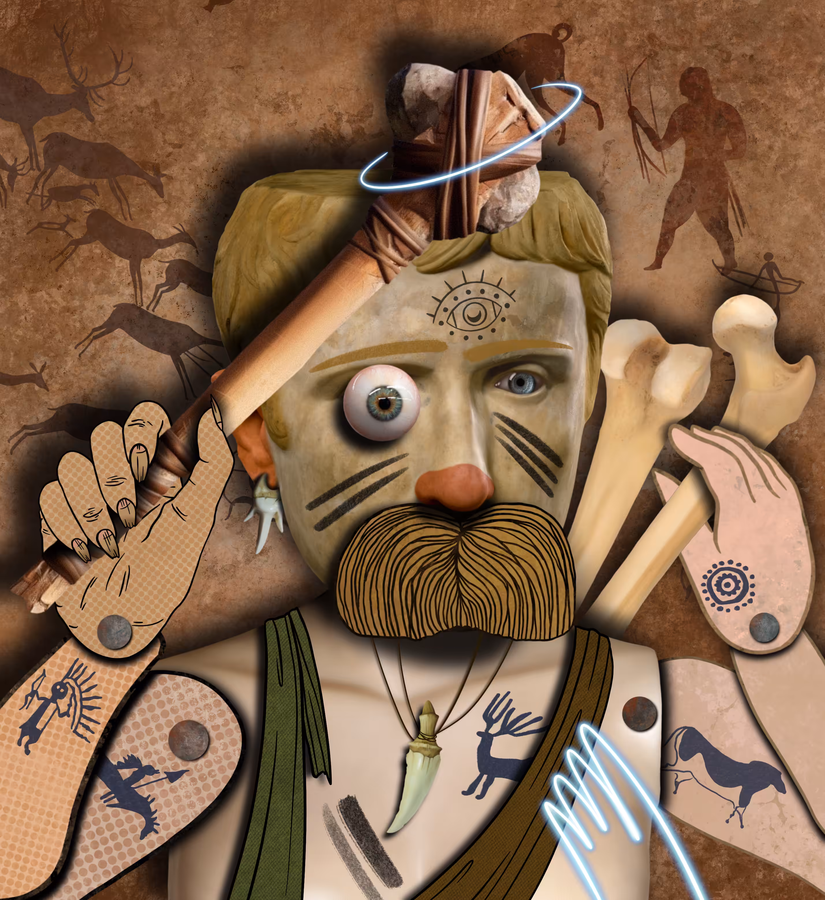 HUMANOID serial 3 #088 Caveman