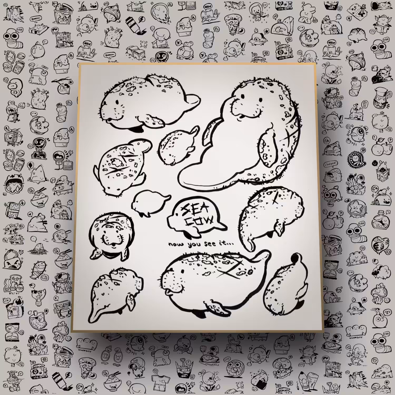 Enfu Inks #014 Seacow