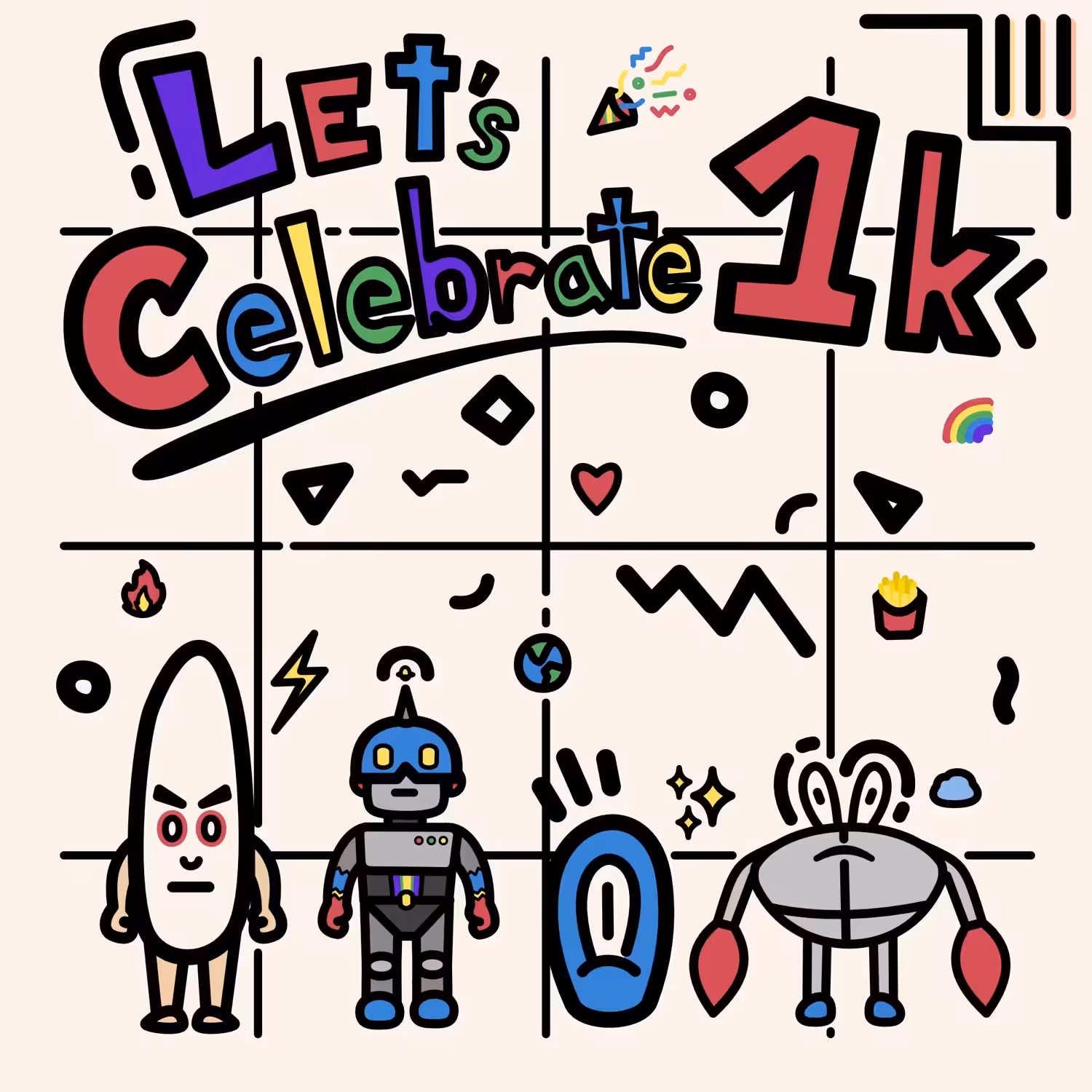 1k Celebrate