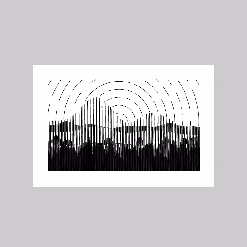 Layered Landscapes #12