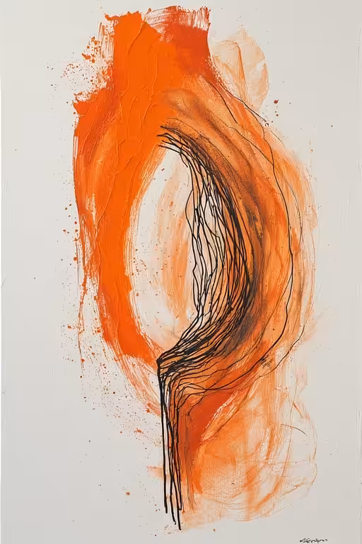orange flame