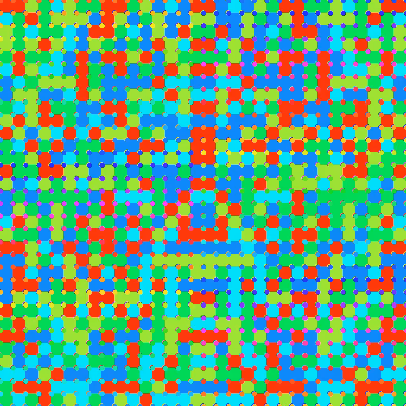 Squares and dots #33