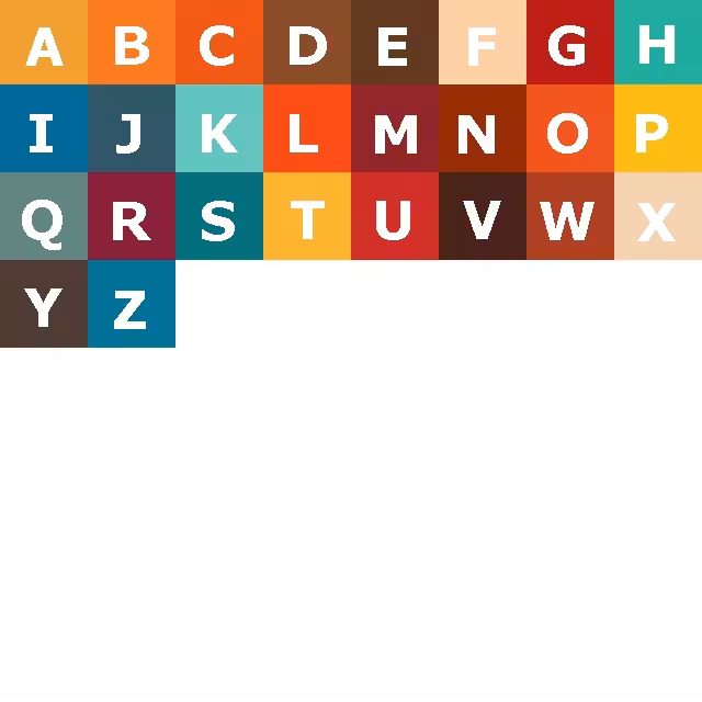 8bidou Haiku - Autumn Color Palette